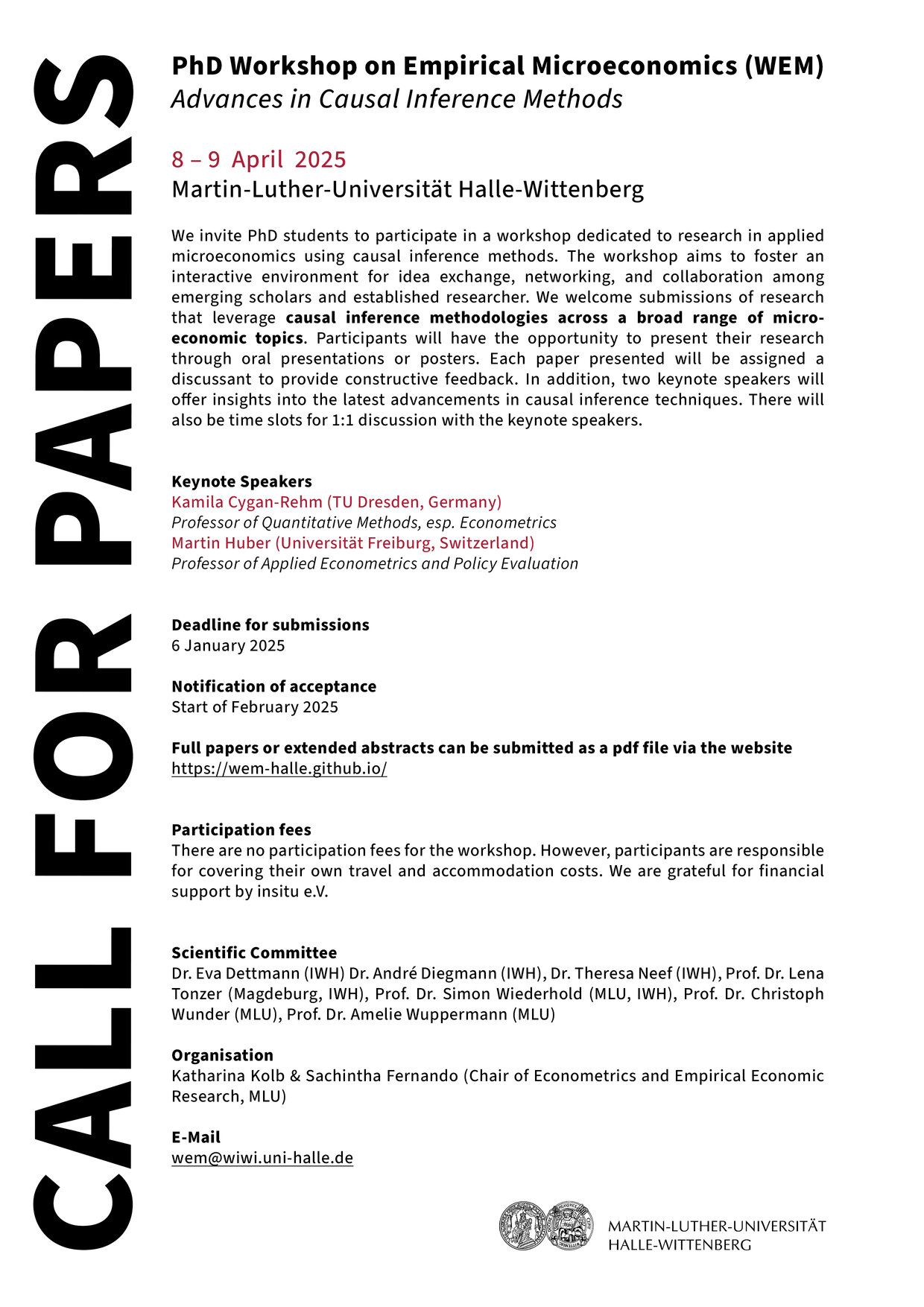 Call for papers